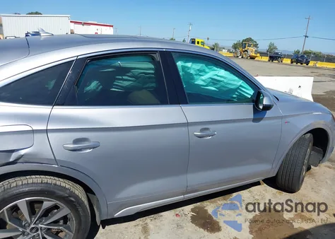 2022 Audi Q5 Sportback Premium Plus 45 Tfsi S Line Quattro S Tronic из США, поврежденный, VIN WA15AAFY3N2068188